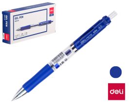 Gélové pero DELI EQ10430 modré