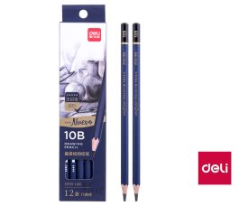Ceruzka technická lakovaná 10B DELI