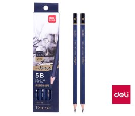 Ceruzka technická lakovaná  5B DELI