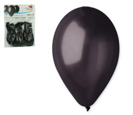 Balóniky 10ks OBYČ. čierne