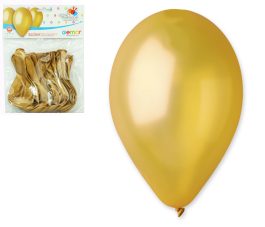 Balóniky 10ks METAL zlaté