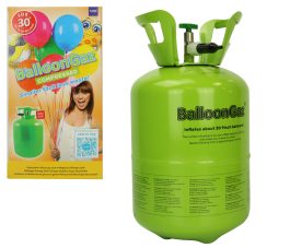 Helium 2,5l jednorázové – 30 balónikov