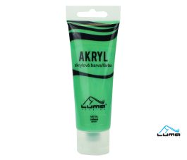 Farby akrylové 75ml,  METAL zelená LUMA