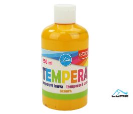 Farby temperové LUMA 250ml okrová