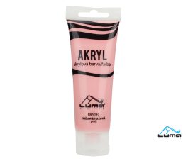 Farby akrylové 75ml,  PASTEL ružová LUMA