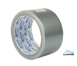 Lepiaca páska textilná 50mm x 10m tlaková strieborná LUMA