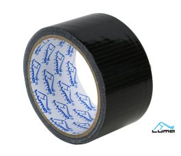 Lepiaca páska textilná 50mm x 10m tlaková čierna LUMA