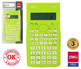 Kalkulačka vedecká DELI E1710A zelená