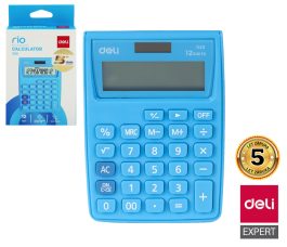 Kalkulačka DELI E1122 modrá