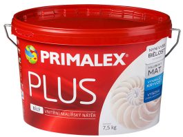 Primalex Plus – Interiérová biela farba 7,5kg