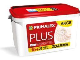 Primalex Plus – Interiérová biela farba 15+3kg grátis
